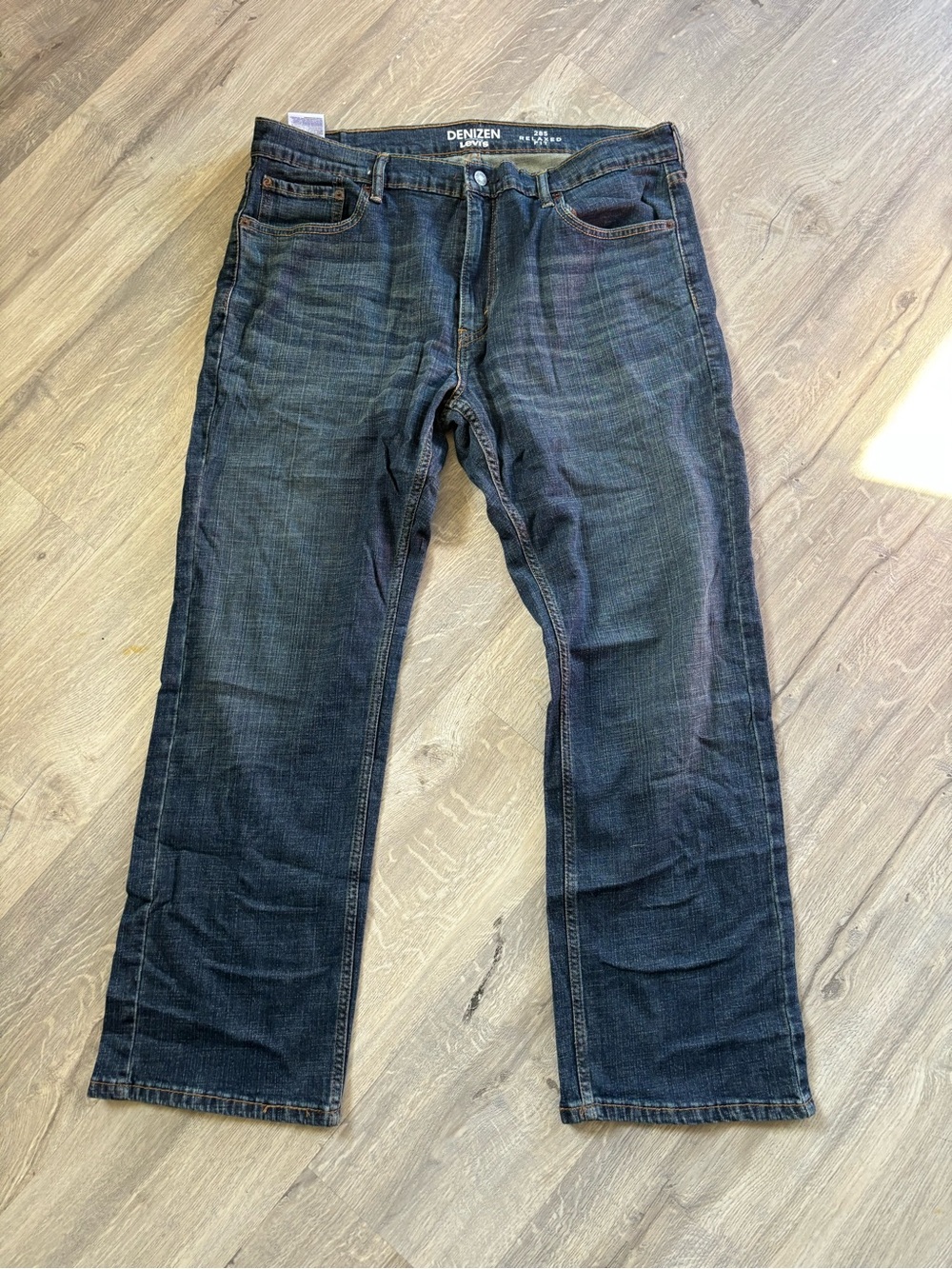 Levi's Men’s Dark Indigo Relaxed Jeans
